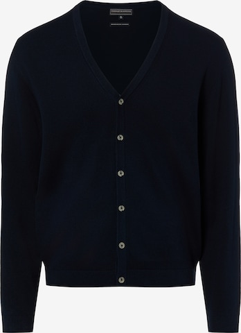 Vestes en maille Finshley & Harding en bleu : devant