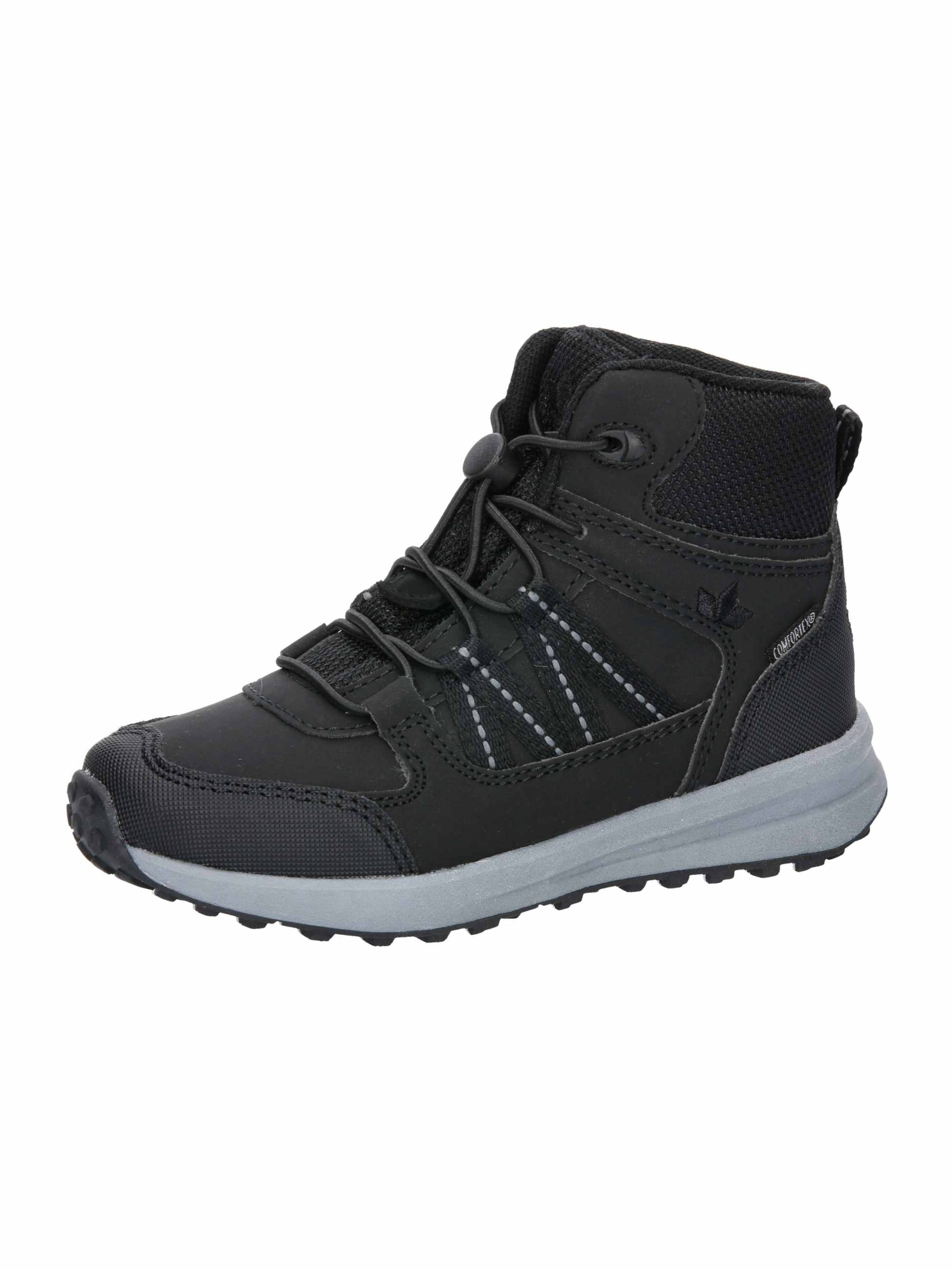 LICO Snow Boots ' Selfoss ' in Black: front