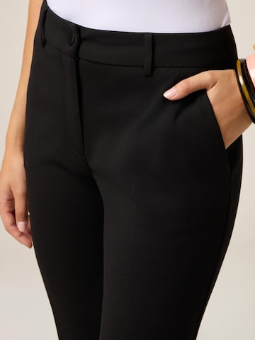 Regular Pantalon oltre en noir