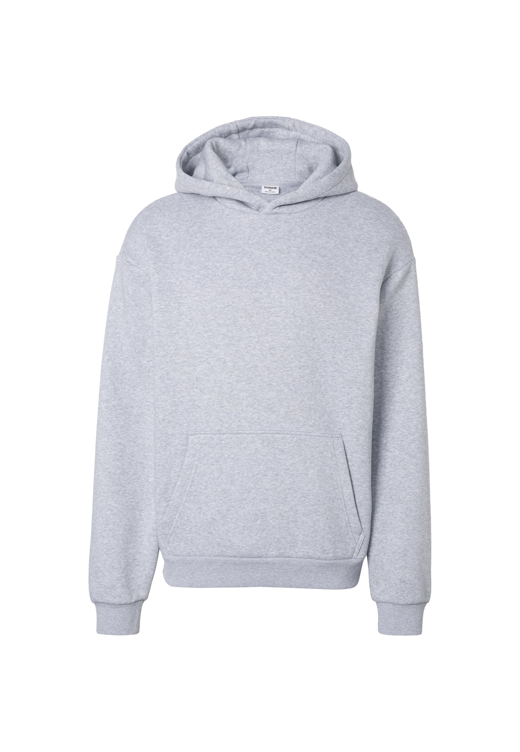 Urban Classics Sweatshirt in Grey: front