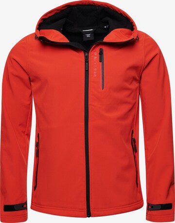 Superdry Performance Jacket in Red: front