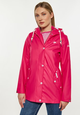 SchmuddelweddaTehnička jakna - roza boja: prednji dio