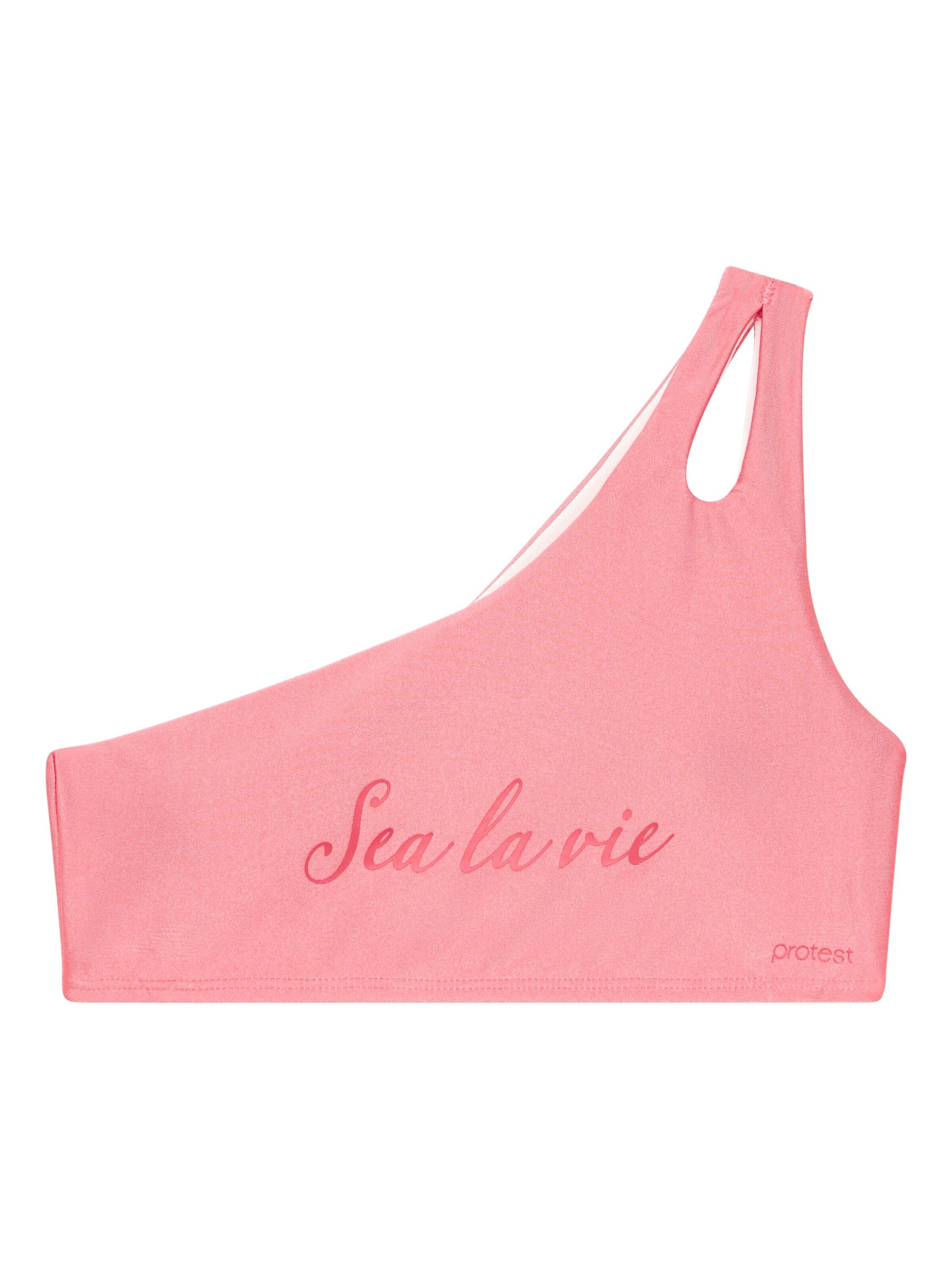 PROTEST Bustier Bikini 'PRTYeah JR' in Roze
