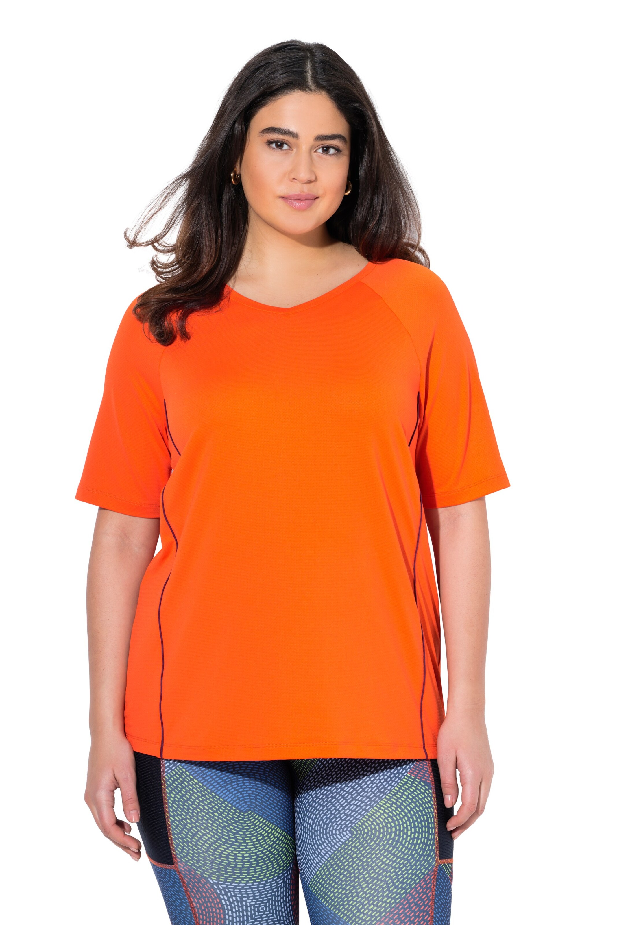 Ulla Popken Shirt in Orange: front