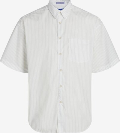 JACK & JONES Button Up Shirt in Grey / White, Item view