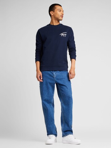 Tommy Jeans Sweatshirt in Blauw