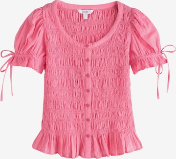Next Bluse i pink: forside