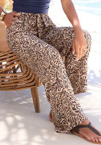 BUFFALO Loose fit Trousers in Beige