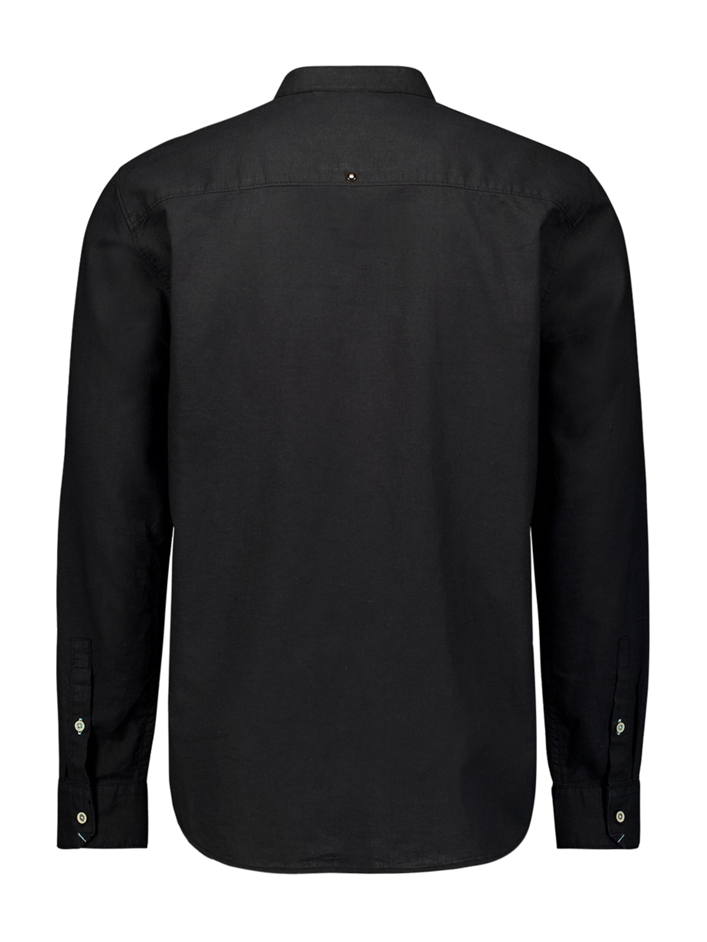 No Excess Regular Fit Hemd in Schwarz