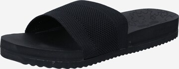 FLIP*FLOP Mules 'Pool' in Black: front