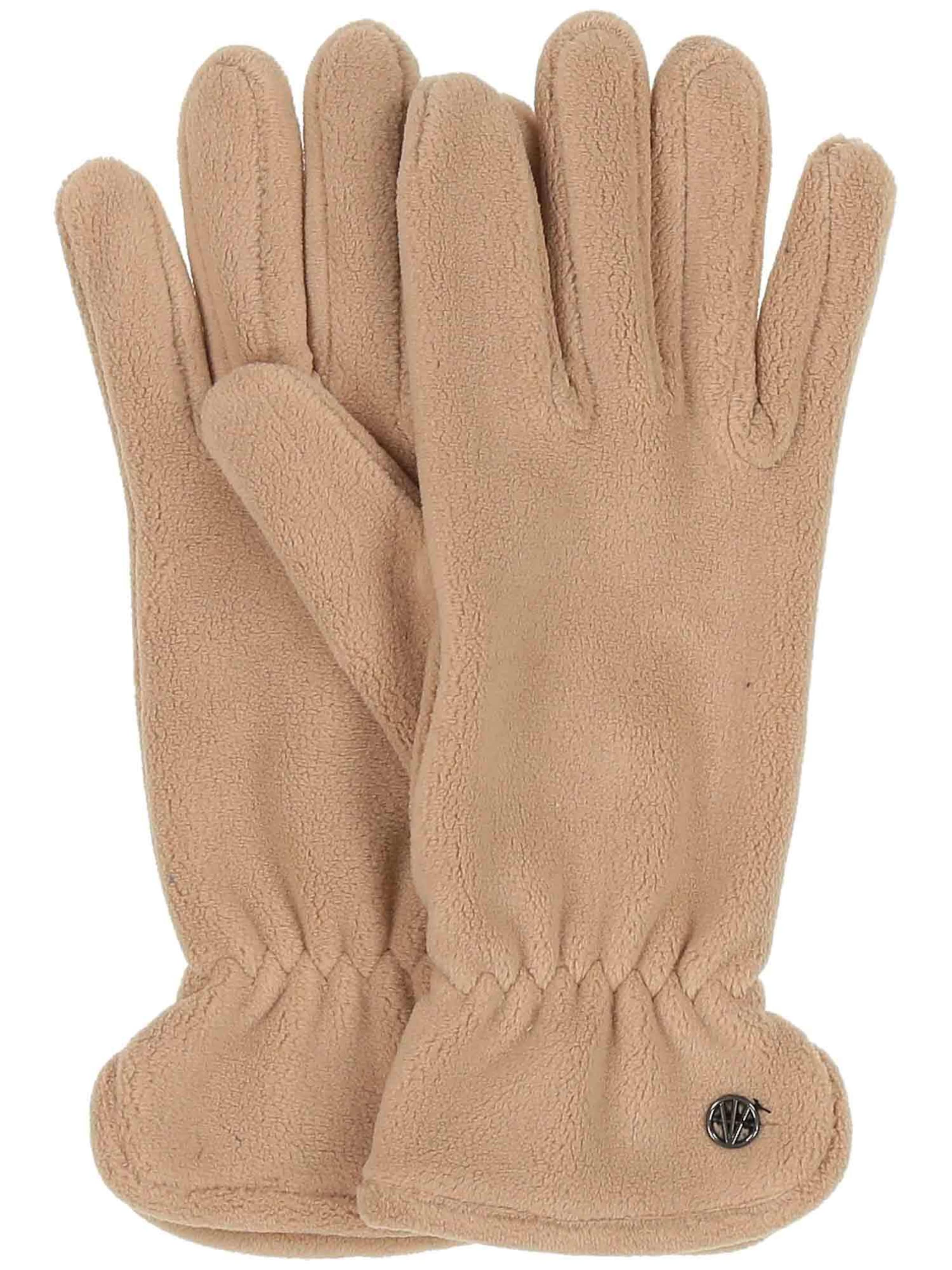 LOEVENICH Full Finger Gloves in Yellow