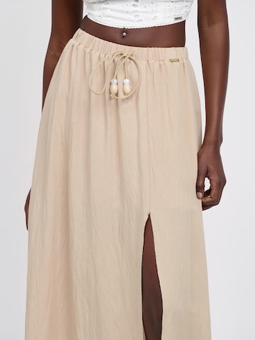 Jupe Influencer en beige