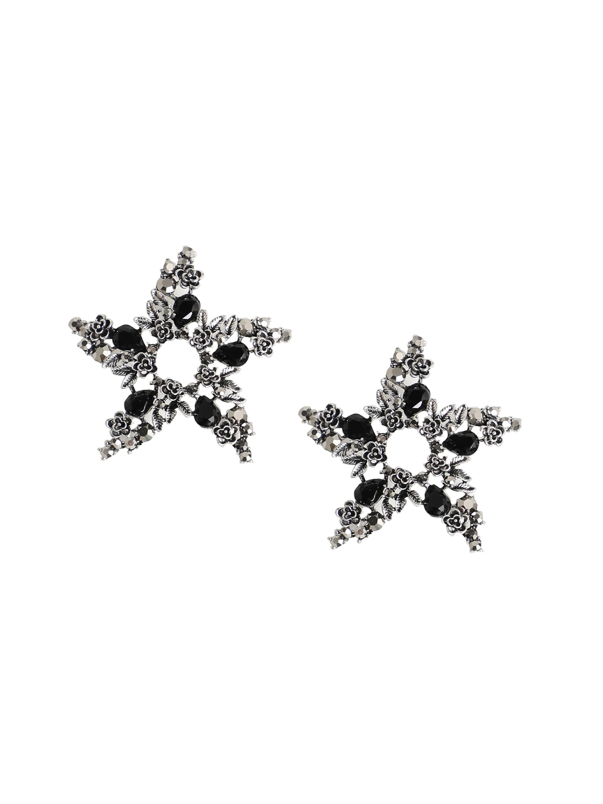 SOHI Øreringe ' Jena ' i sølv: forside