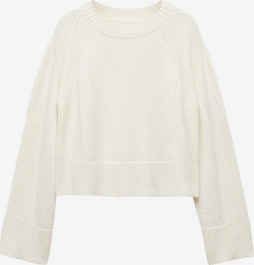 MANGO Pullover 'Confundo' in Weiß: predná strana