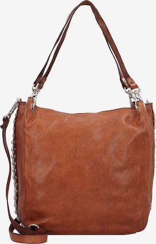 Campomaggi Shoulder Bag in Brown: front