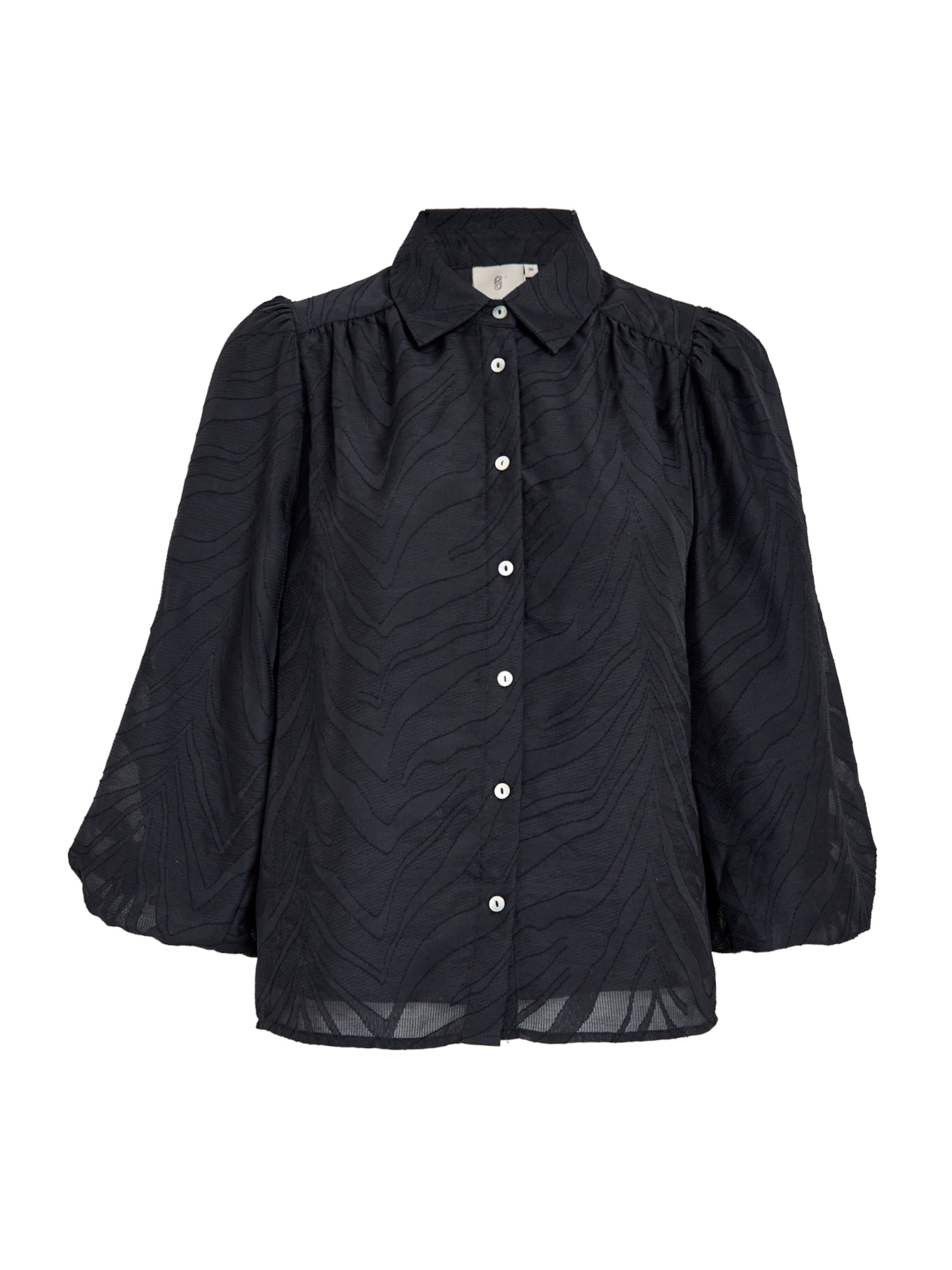 Peppercorn - Blusa 'Kyra' en negro: frente