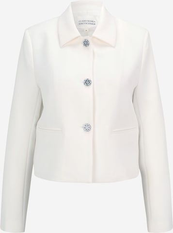 balta Guido Maria Kretschmer Women Švarkas 'Leoni': priekis