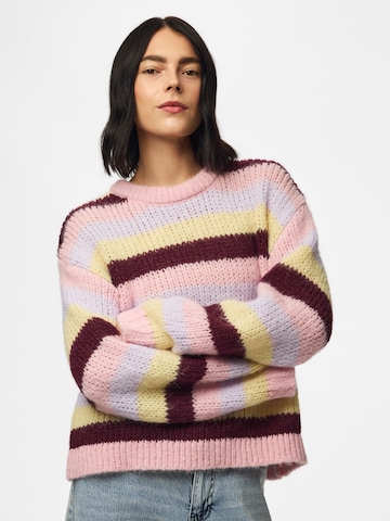 PIECES Pullover 'PCDORTHEA' in Mischfarben: Vorderseite