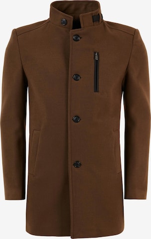 Buratti Winter Coat in Brown: front