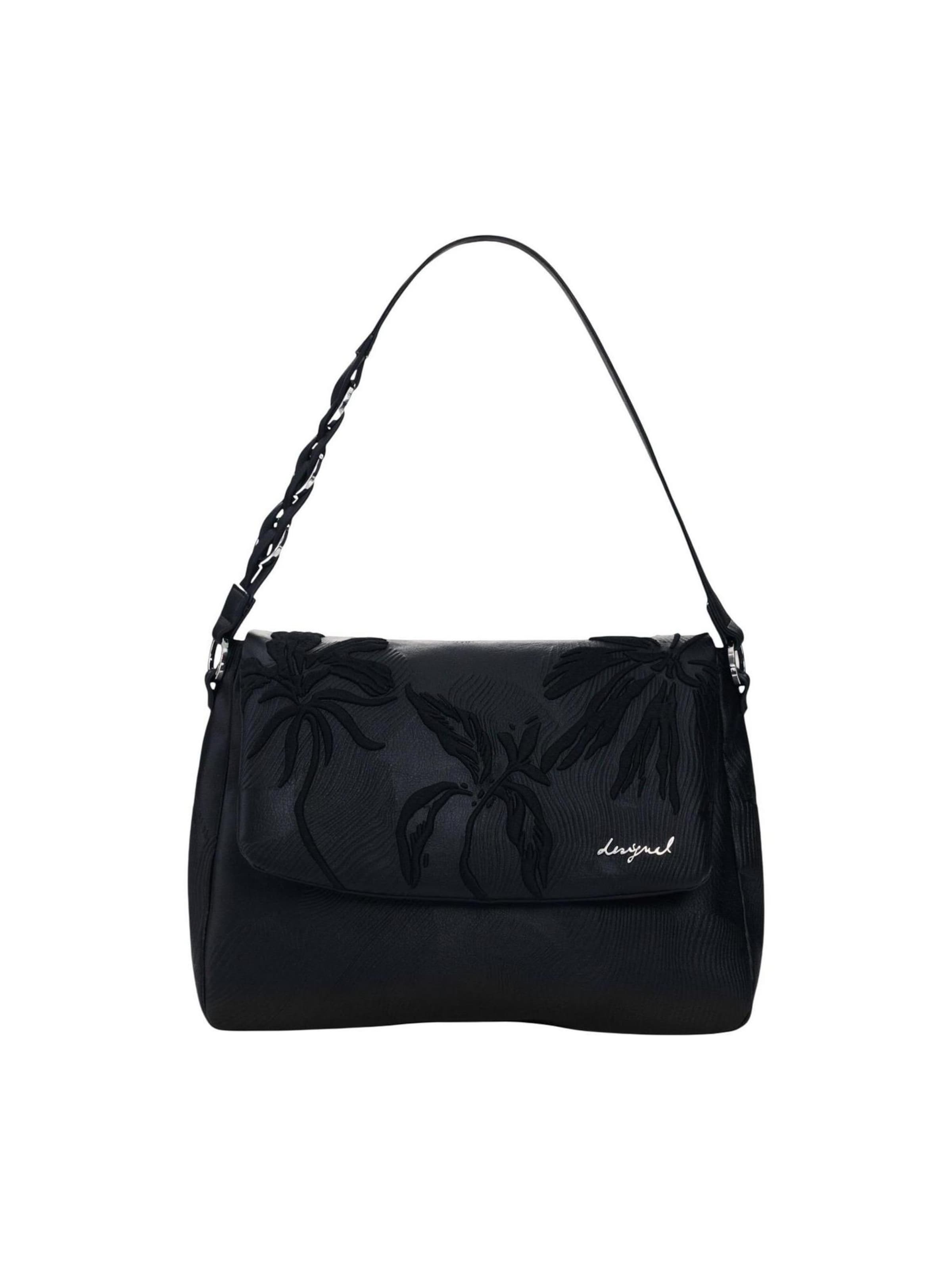 Desigual - Mochila 'BACK_MIRENIS POSADAS 26SAKP31' en negro: frente
