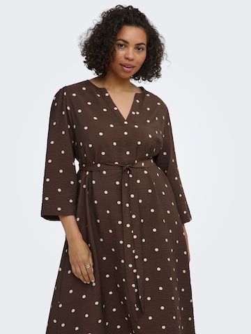 ONLY Carmakoma - Vestido 'CARCarrie' en marrón