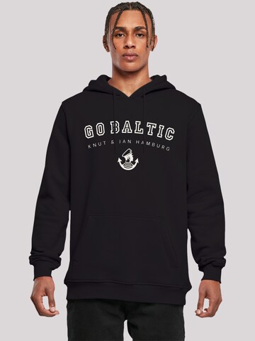 F4NT4STIC Sweatshirt in Schwarz: Vorderseite