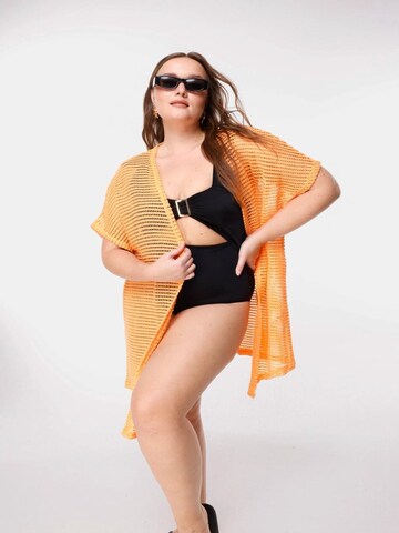 Shape Of You Gebreid vest in Oranje