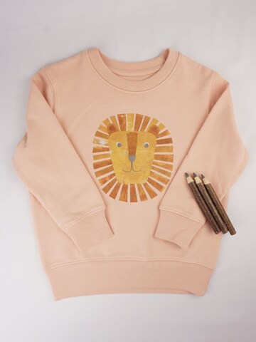Pull-over 'Kinder Sweater aus Biobaumwolle - Löwe' MelaDi en beige
