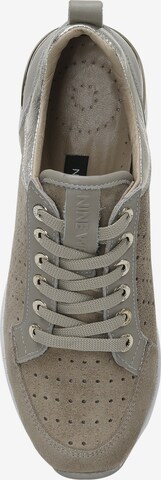 Nine West Athletic Lace-Up Shoes 'ZEMNAY' in Beige