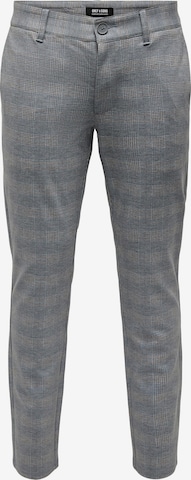 Only & Sons - Slimfit Calças chino 'Mark' em azul: frente