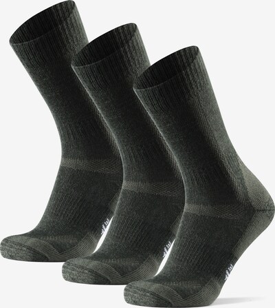 DANISH ENDURANCE Chaussettes de sport 'Hiking Classic' en gris / vert foncé, Vue avec produit