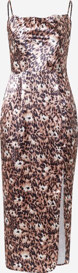 Rochie Chi Chi London pe bej / bej închis / negru / alb, Vizualizare produs