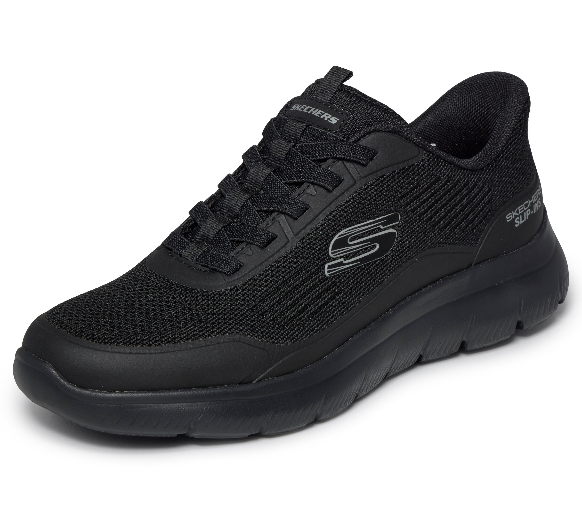 SKECHERS Sneakers in Black: front