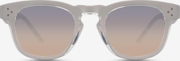Lunettes de soleil 'The Onyx Matte Wayfarer' Maxte en gris : devant
