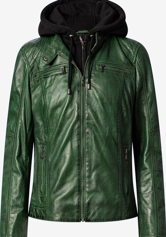 Veste mi-saison 'Lederjacke' CBL en vert : devant