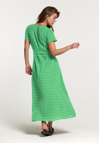 Shiwi - Vestido camisero 'Brazil' en verde