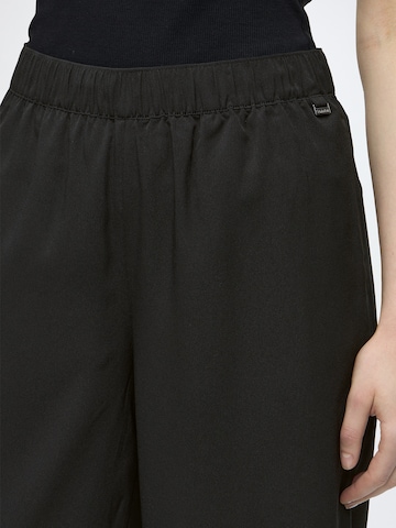 Calvin Klein Wide leg Broek in Zwart
