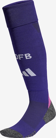 ADIDAS PERFORMANCE Athletic Socks in Blue: front