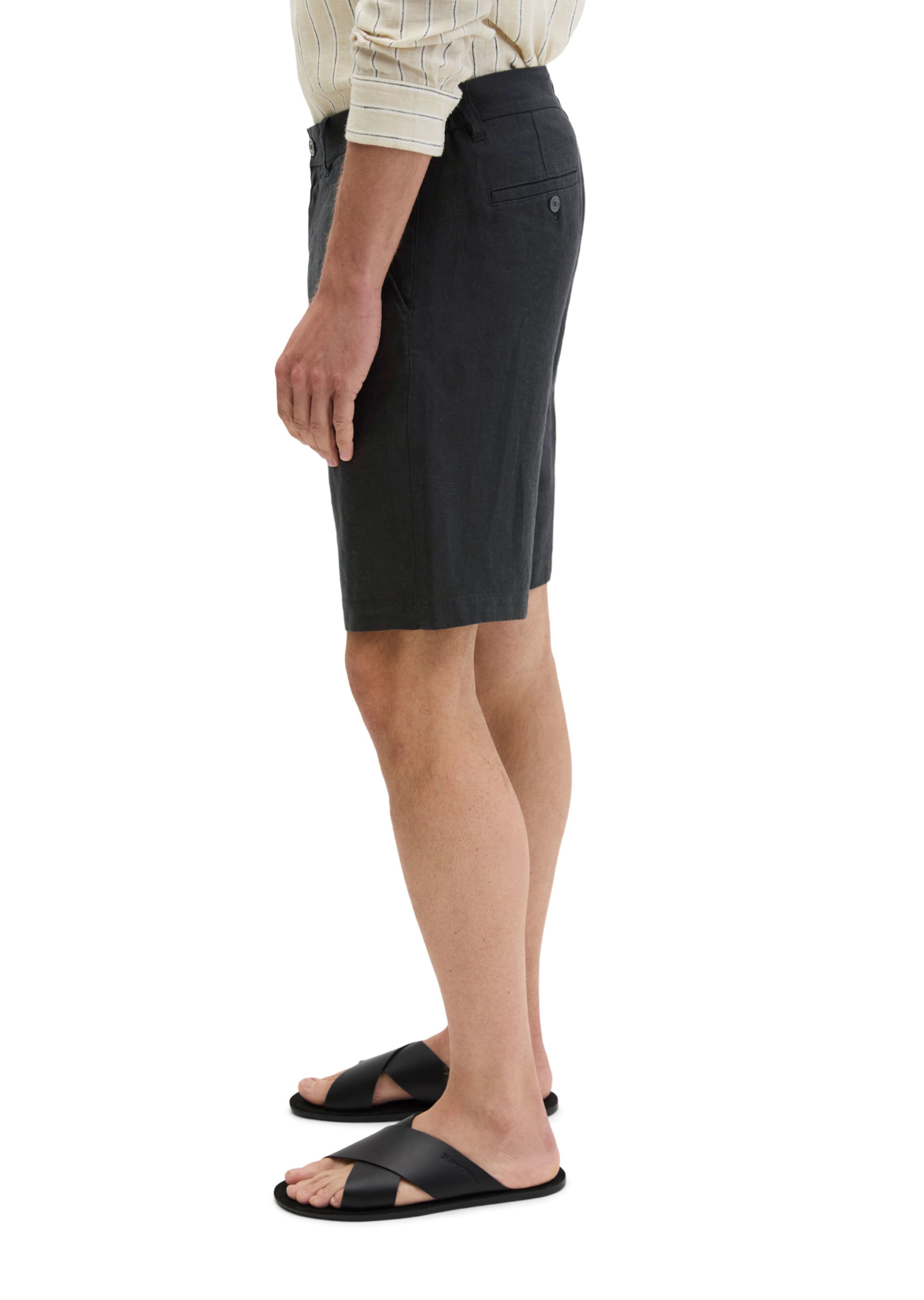 Marc O'Polo Regular Broek 'Reso' in Zwart