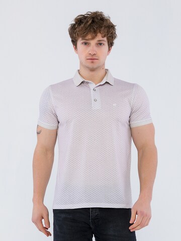 T-Shirt 'Nicolas' Felix Hardy en beige : devant