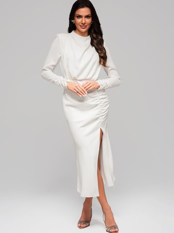 Ombre Evening dress in Beige