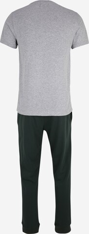 BURTON MENSWEAR LONDON Long Pajamas in Grey: front