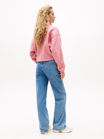 rožinė Tommy Jeans Megztinis be užsegimo