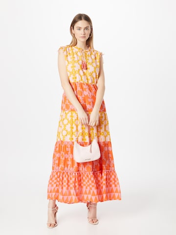 Frogbox Letní šaty – oranžová