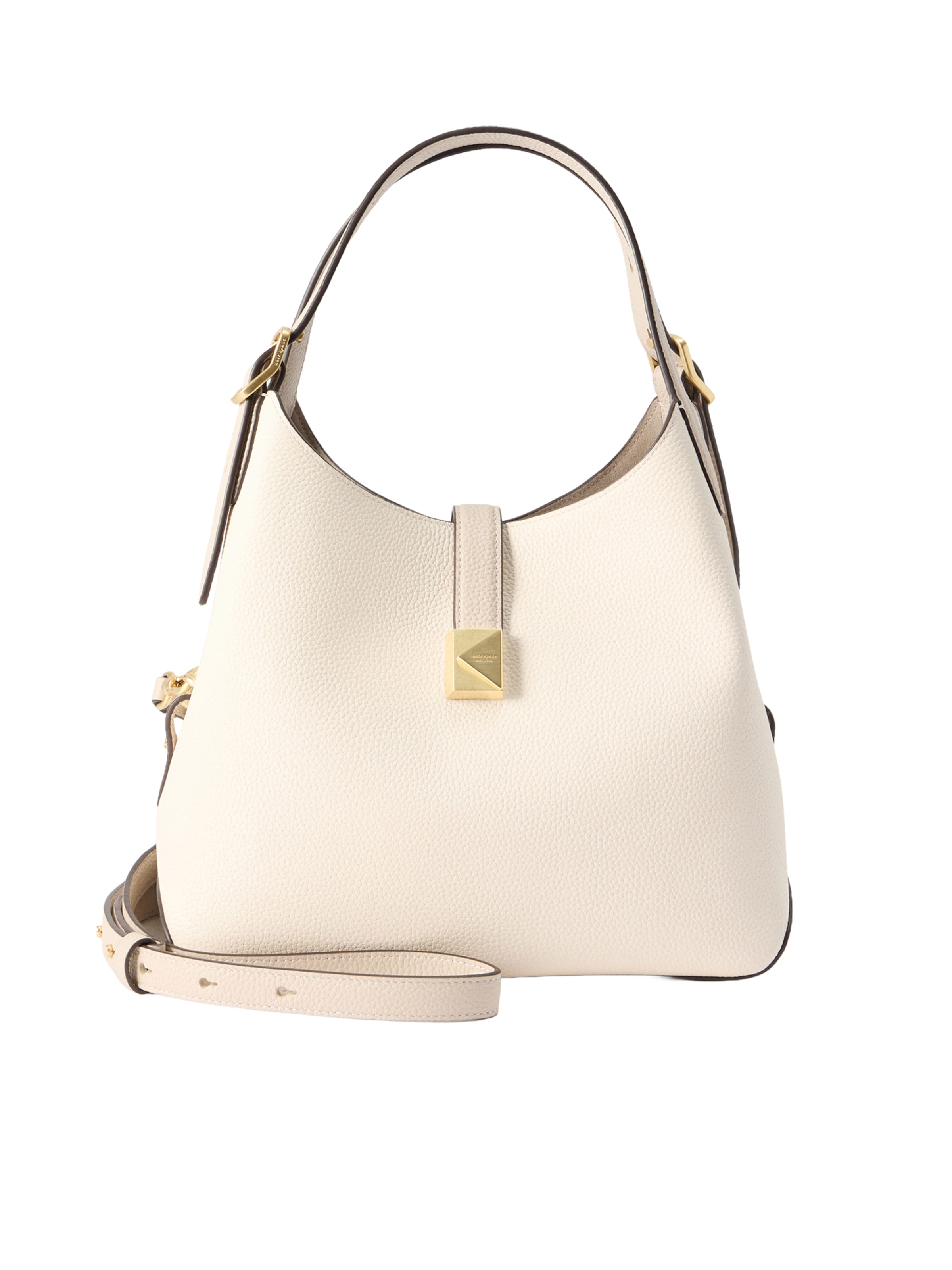 Kate Spade - Bolso de mano en beige: frente