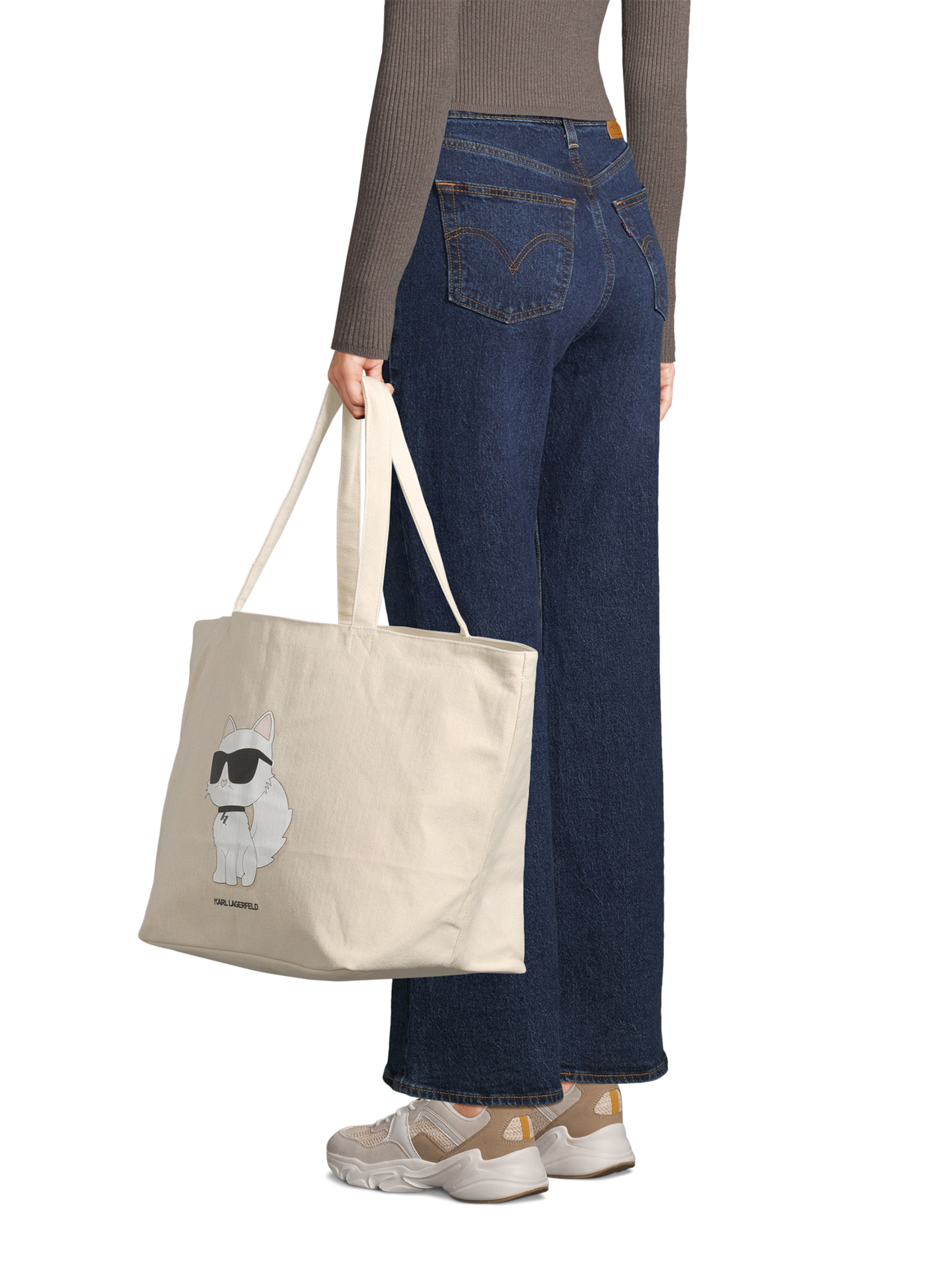 Karl Lagerfeld Nákupní taška – bílá