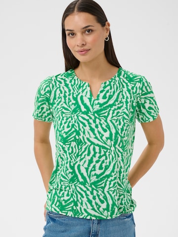 KaffeBluza 'KABella' - zelena boja: prednji dio