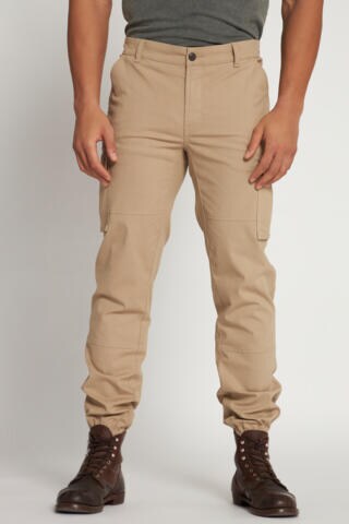 JP1880 Regular Cargobroek in Beige: voorkant