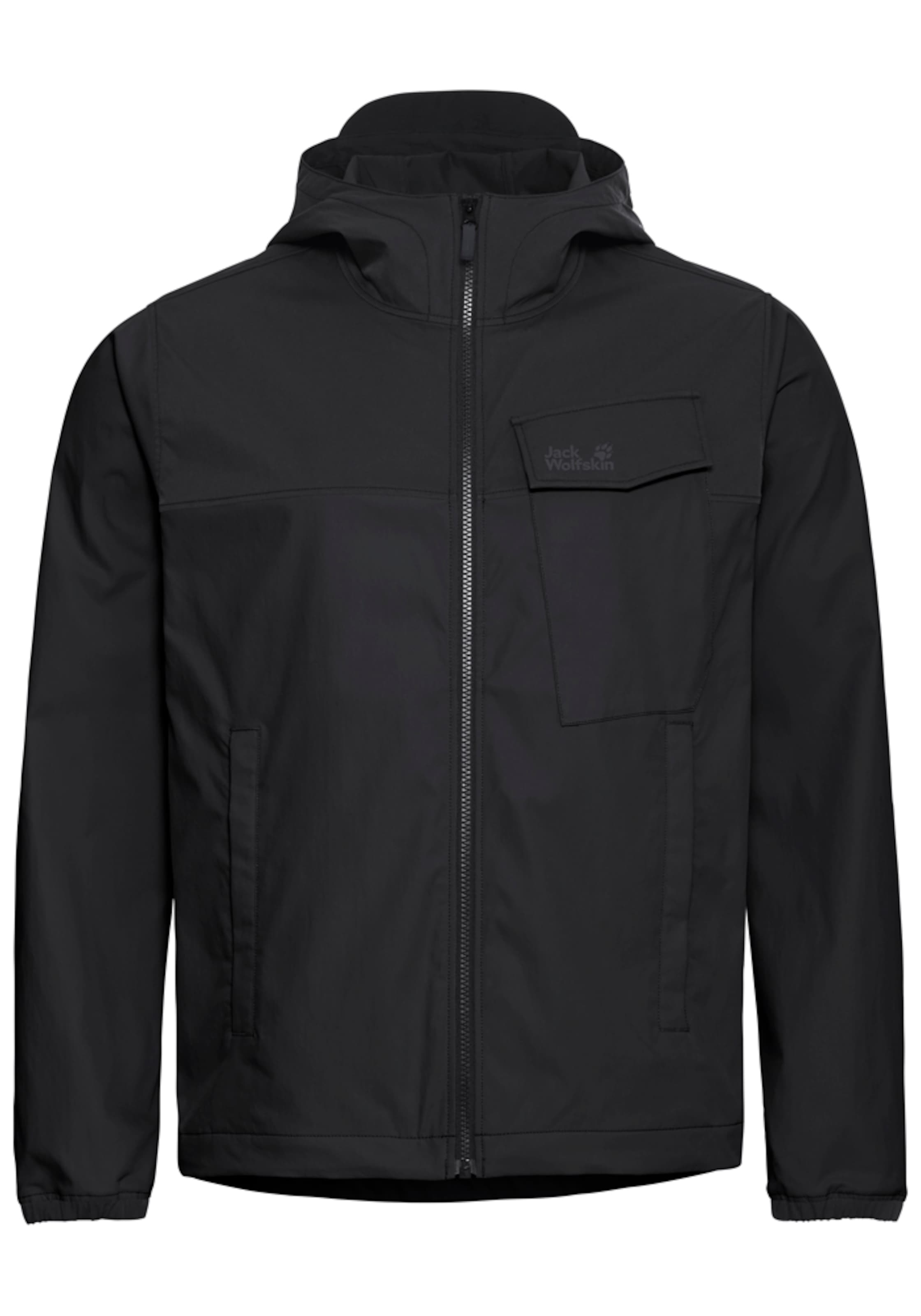 JACK WOLFSKIN Outdoor jacket in Black, Item view