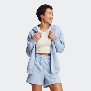 Veste de survêtement ADIDAS SPORTSWEAR en bleu : devant